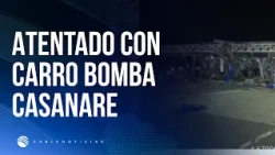 Car bomb attack at San Pedro toll booth in Casanare leaves four injured