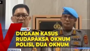 DUGAAN KASUS RUDAPAKSA OKNUM POLISI, DUA OKNUM ANGGOTA POLRI DI POLDA JAMBI DIJATUHI DIPECAT