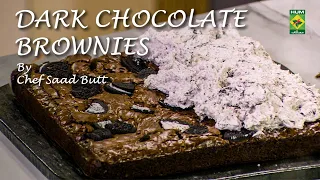 Dark Chocolate Brownie Recipe | Soft, Fudgy & Irresistibly Chocolatey | Chef Saad Butt | Masala TV