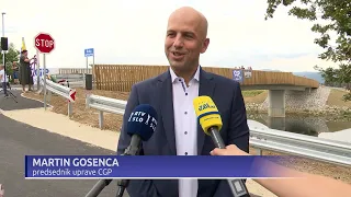 Odprtje Resslovega mostu v Mršeči vasi