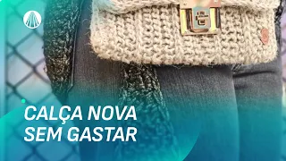 Como Customizar Calça com Knooking e Criar uma Peça Exclusiva | Faça Você Mesmo