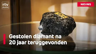 A comic book story: Stolen rare diamond found among fossils