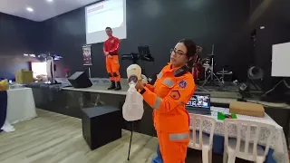FIRE DEPARTMENT TRAINING WITH SÃO BENTO NEIGHBORHOOD RESIDENTS