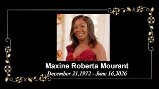 Death Announcement - Maxine Roberta Mourant