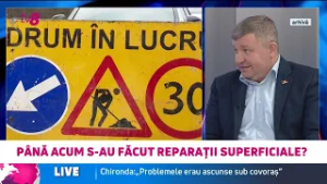 Gropi pe străzile din Chișinău. Victor Chironda: „Problemele erau ascunse sub covoraș”
