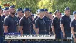 A köszönet megérkezett, a nagyobb fizetésre még várni kell a rendőrőknek is- HírTV