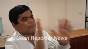 Goan Reporter: MLA's Vijai, Venzy and others came to Meet Viresh Borkar at Azad Maidan.