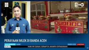 Suasana Perayaan Imlek Di Banda Aceh