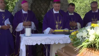 Uvodni govor mons. Ivana Šaška na posljednjem ispraćaju mons. Ferdinanda Vražića
