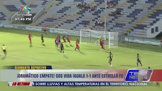 Dramatic draw! CDS Vida ties 1-1 against Estrella FC