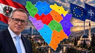 ŠOK! Nacrtana NOVA KARTA BiH! Brišu se RS i FBiH! STVARA se 10 saveznih država!