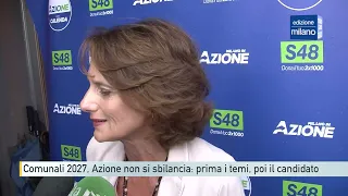 2027 Municipal Elections, Azione remains cautious: issues first, candidate later