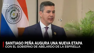 Santiago Peña predicts "a very good relationship" between Paraguay and the De la Espriella admini...