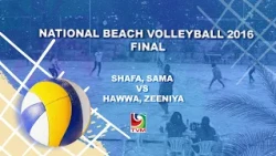 8th National Beach Volley Final 2016 (women's)