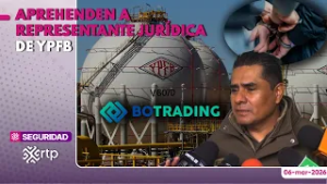 Aprehenden a representante jurídica de YPFB