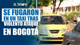 Traumatic weapon attack: suspects fled in a taxi | EL TIEMPO