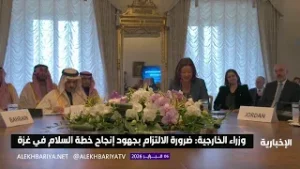 وزير الخارجية ونظراؤه بعدة دول يبحثون أوضاع قطاع غزة