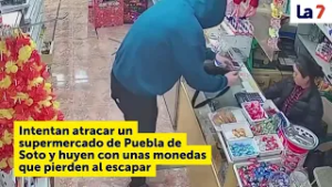 Intentan atracar un supermercado de Puebla de Soto y huyen con unas monedas que pierden al escapar