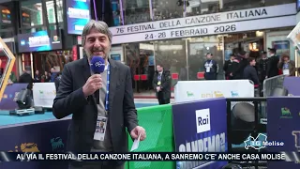 Al via il Festival della Canzone Italiana, a Sanremo c'è anche Casa Molise
