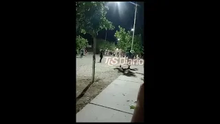 Feroz tiroteo en La Bebida