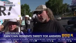 Parktown residents take to the streets over prolonged water outages