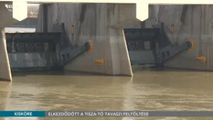 Elkezdődött a Tisza-tó tavaszi feltöltése - 2026.03.05.