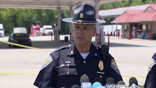 Indiana State Police provide update after suspect dies after shootout with trooper