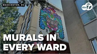 DC celebrates 250 years with a historically poignant mural for each city ward