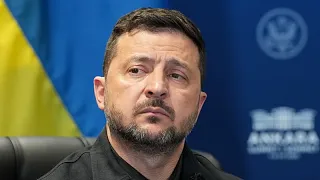 Zelenskyy with Wadephul and Kellogg in Kyiv, under Russian bombs