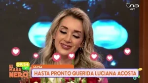 Luciana Acosta se despide de El Mañanero