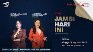 JAMBI TODAY | August 16, 2026 Edition#jhi#News#WorldCupU17OnTVRI#TVRIJambi#NationUnitingMedia