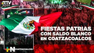 Safe and peaceful celebrations in Coatzacoalcos for Independence Day | RTV NEWS