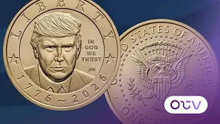 International Miscellaneous: A Coin Featuring Trump and New York Fashion Week