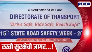 Road Safety Awareness Campaign Held in Ponda