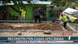 Construction begins on first three of 70 homes destroyed by earthquake in Coclé