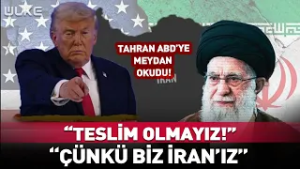 "Teslim Olmayız Çünkü Biz İran'ız!" Tahran Yönetimi ABD'ye Meydan Okudu #haber