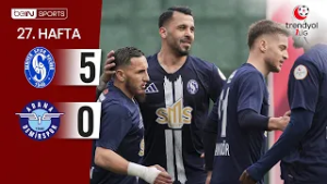 Sarıyer (5-0) Adana Demirspor | 27. Hafta Maç ÖZETİ | Trendyol 1. Lig - 2025/26