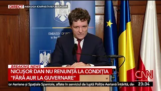 Nicușor Dan on the upcoming appointment: I will not comment before a new consultation