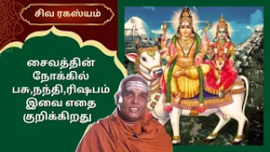 சைவத்தின் நோக்கில் பசு,நந்தி,ரிஷபம் இவை எதை குறிக்கிறது   | Siva Rahasyam | Epi 146 | Dr.Rajasekar |