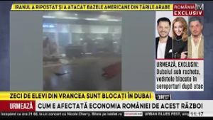 28 de elevi din Focşani sunt blocaţi în Dubai, alături de profesoarele care îi însoţesc