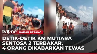 Chronology of the KM Mutiara Sentosa 2 Fire in Sumenep Waters | Evening News