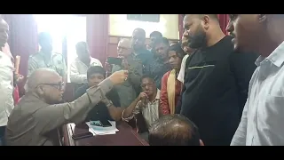 Goan Reporter :: PWD Min Digambar Kamat heard grievances of Madgavkars at Margao Municipality office