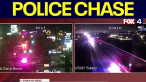 FULL: Police chase ends in Fort Worth