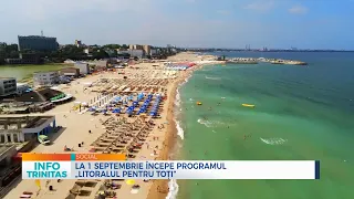 La 1 septembrie începe Programul „Litoralul pentru toți”