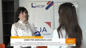 Trina Binaku, Zyrtare për grante dhe ndërlidhje me grupe të qytetarëve, KCSF - Mirëmëngjesi Kosovë