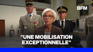 A400M airdrop, fire in Gironde: press briefing by the Minister of the Armed Forces, Catherine Vau...