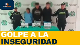 Capturan a tres personas tras investigación por venta de estupefacientes | CityTv | ArribaBogotá