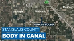 Human remains found in canal near Turlock, deputies confirm