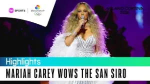 Mariah Carey's INCREDIBLE Live Performance at the Winter Olympics 2026 ? #MilanoCortina2026