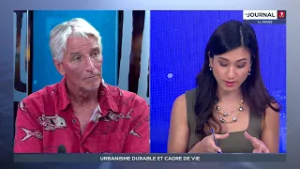 Philippe Couraud, membre de l'association Marama fenua, invité du journal